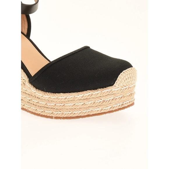 Michael Kors Women's Kendrick Wedge Shoes, Black Size 9M - Picture 4 of 5